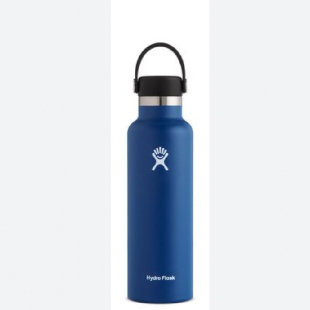 NEW Hydro Flask 21oz Standard Mouth w/ Flex Cap in COBALT NEW